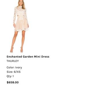 Thurley Enchanted Garden Mini Dress